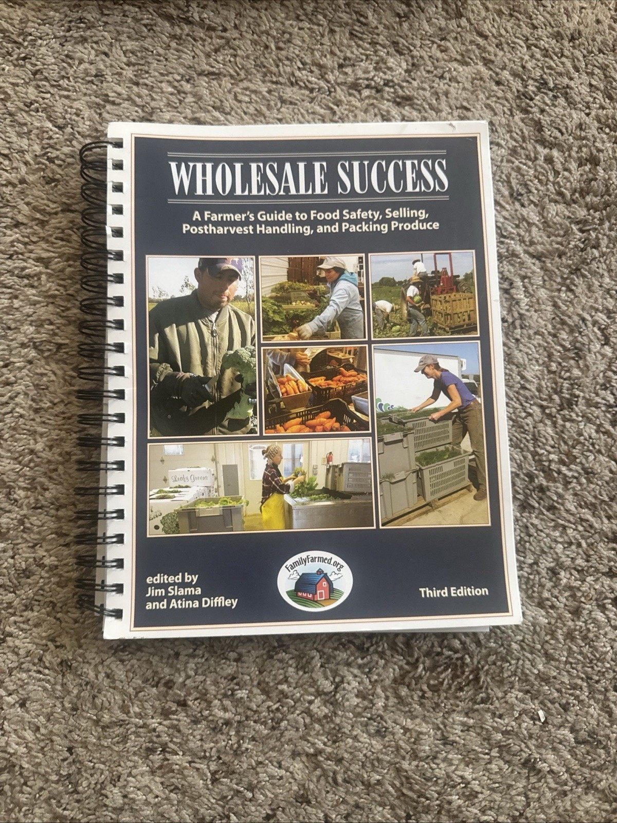 WHOLESALE SUCCESS; A Farmer’s Guide Fifth Edition; Jim Slama (2017 Spiral Book)