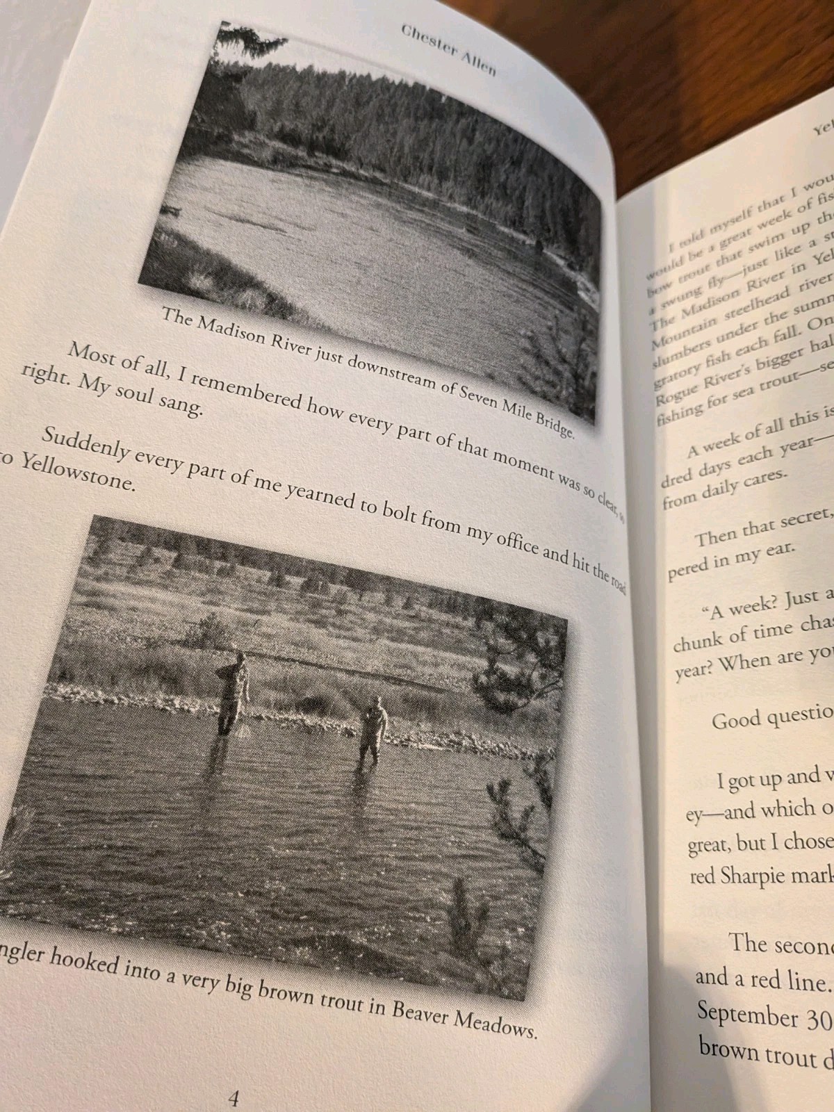 Yellowstone Runners –Chester Allen –2017 PB- Fly Fishing in Yellowstone Nat Park