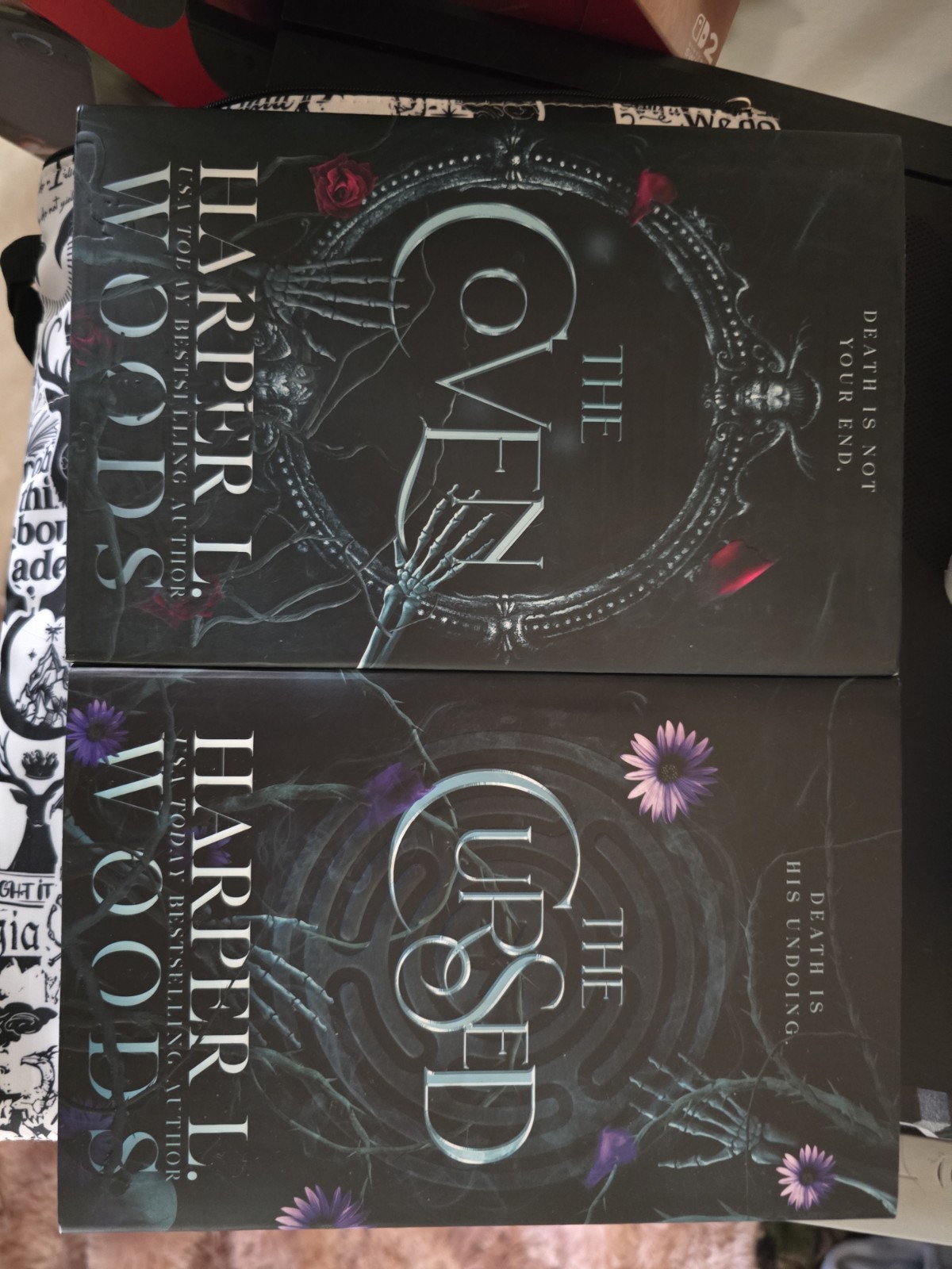The Coven / The Cursed By Harper L. Woods – Hardcover & Sprayed Edges