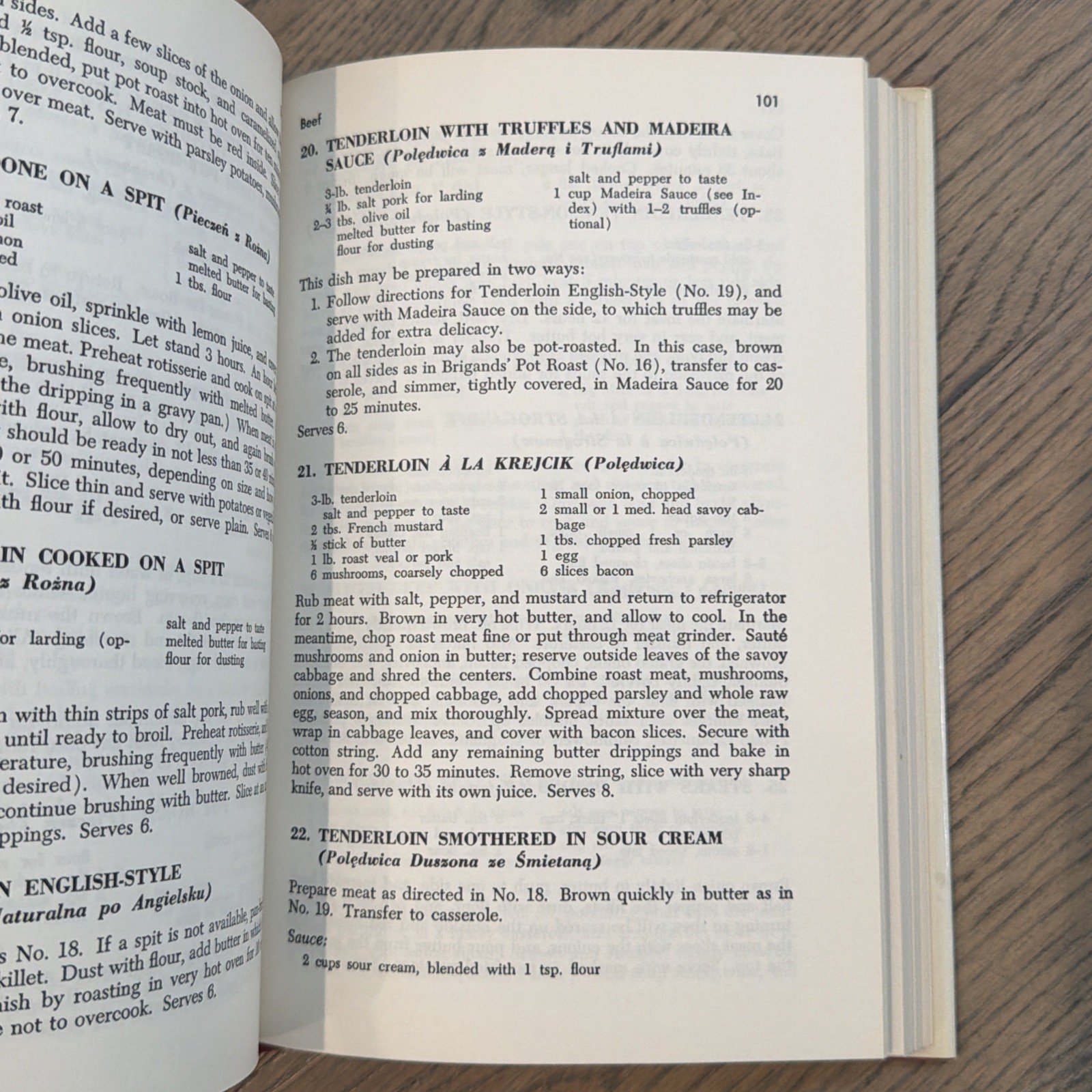 Polish Cookery Universal Cookbook Marja Ochorowicz-Monatowa HC 1972