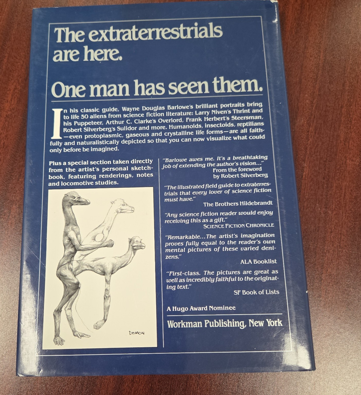 Barlowe’s Guide to Extraterrestrials 1987 2nd Edition Workman Publishing