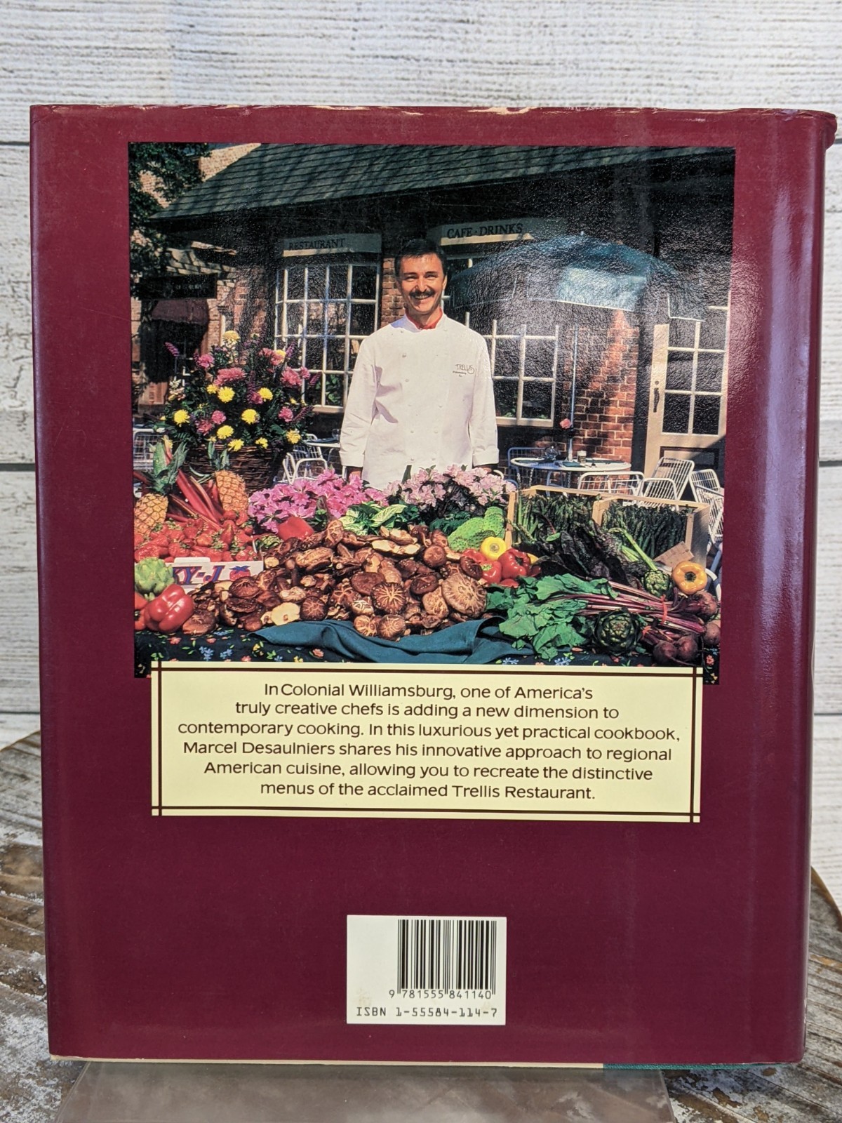 The Trellis Cookbook: Contemporary American Cooking SIGNED 1st Ed & HCDJ