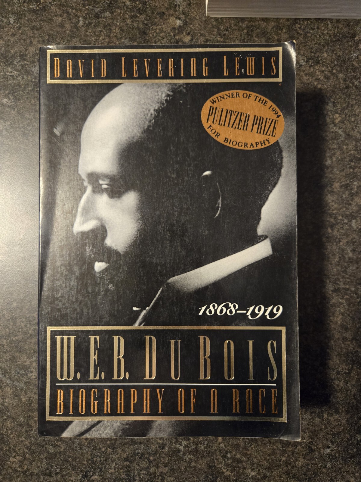 W.E.B. Dubois: Biography of a Race, 1… by Lewis, David L. Vg Paperback