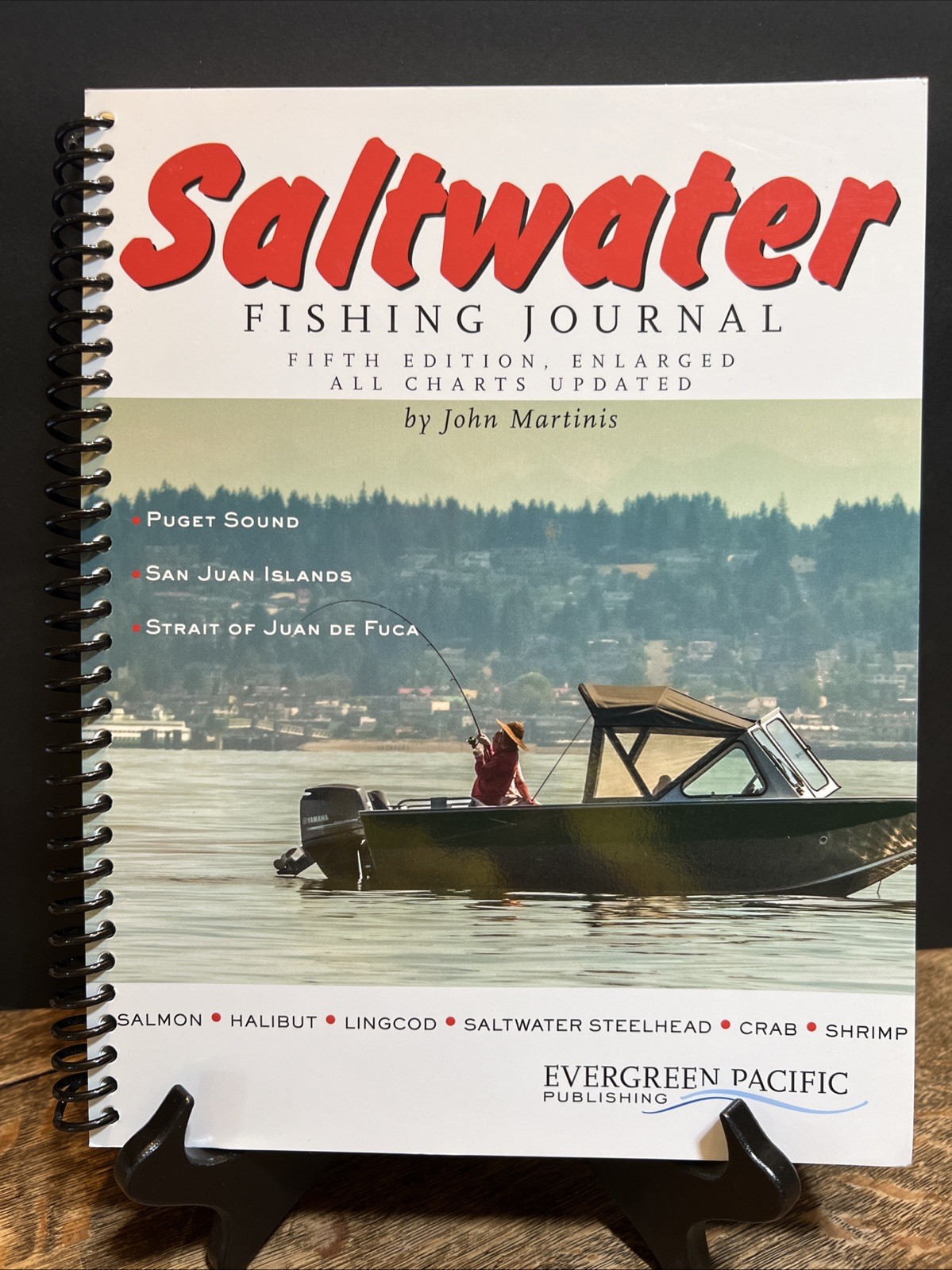 Saltwater Fishing Journal- 5th Ed. – John Martinis. Puget sound, San Juan’s Etc