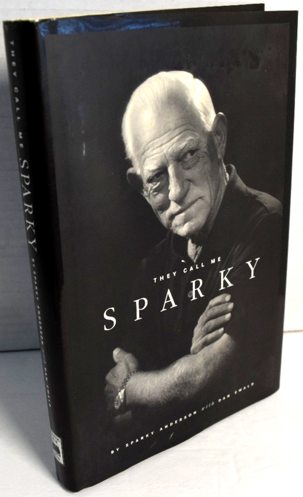 They Call Me Sparky by Sparky Anderson with Dan Ewald (1998, Hardcover)*SIGNED*