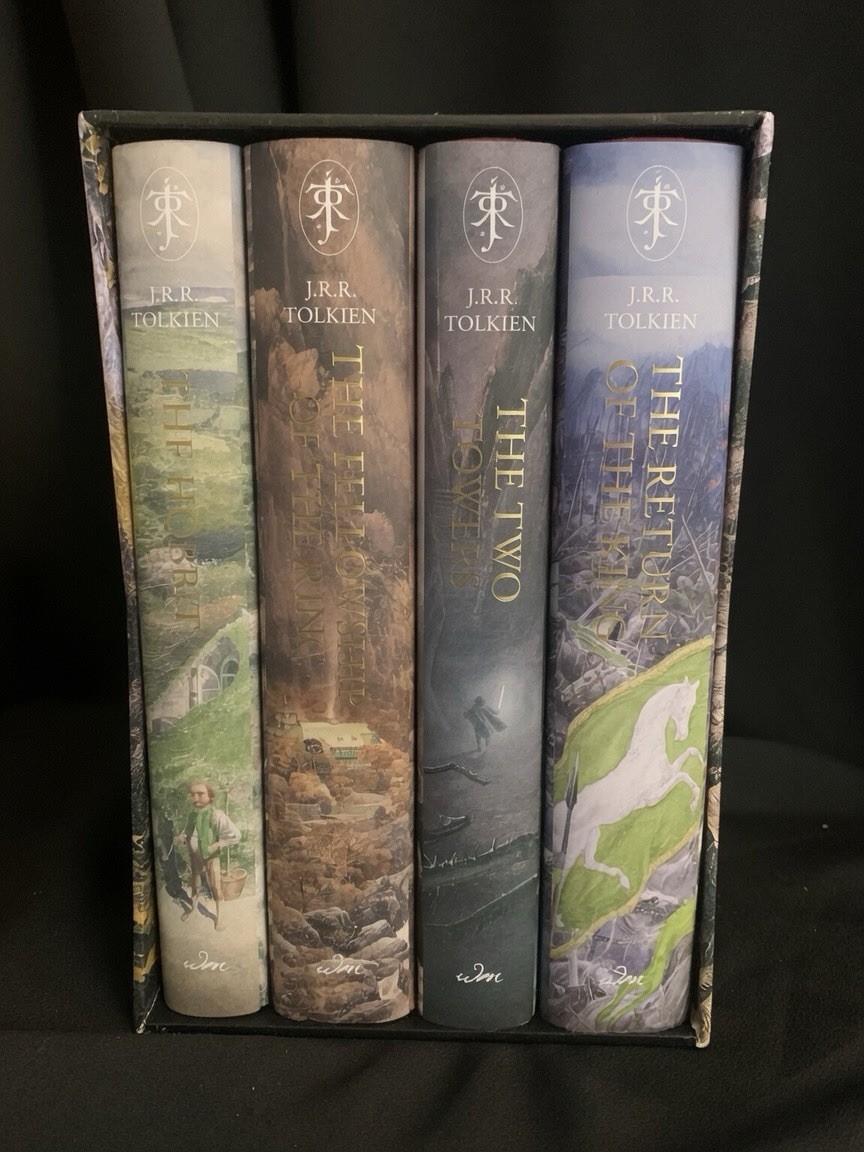 NEW CLEAN FRESH SEALED! Hobbit & Lord of the Rings JRR TOLKIEN Box Set Hardcover