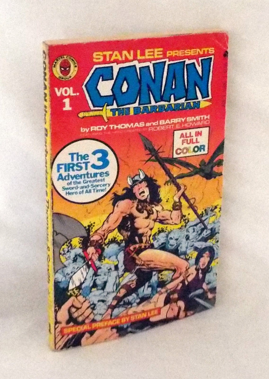 Stan Lee presents Conan the Barbarian Vol 1 – US paperback, Tempo Books, 1978