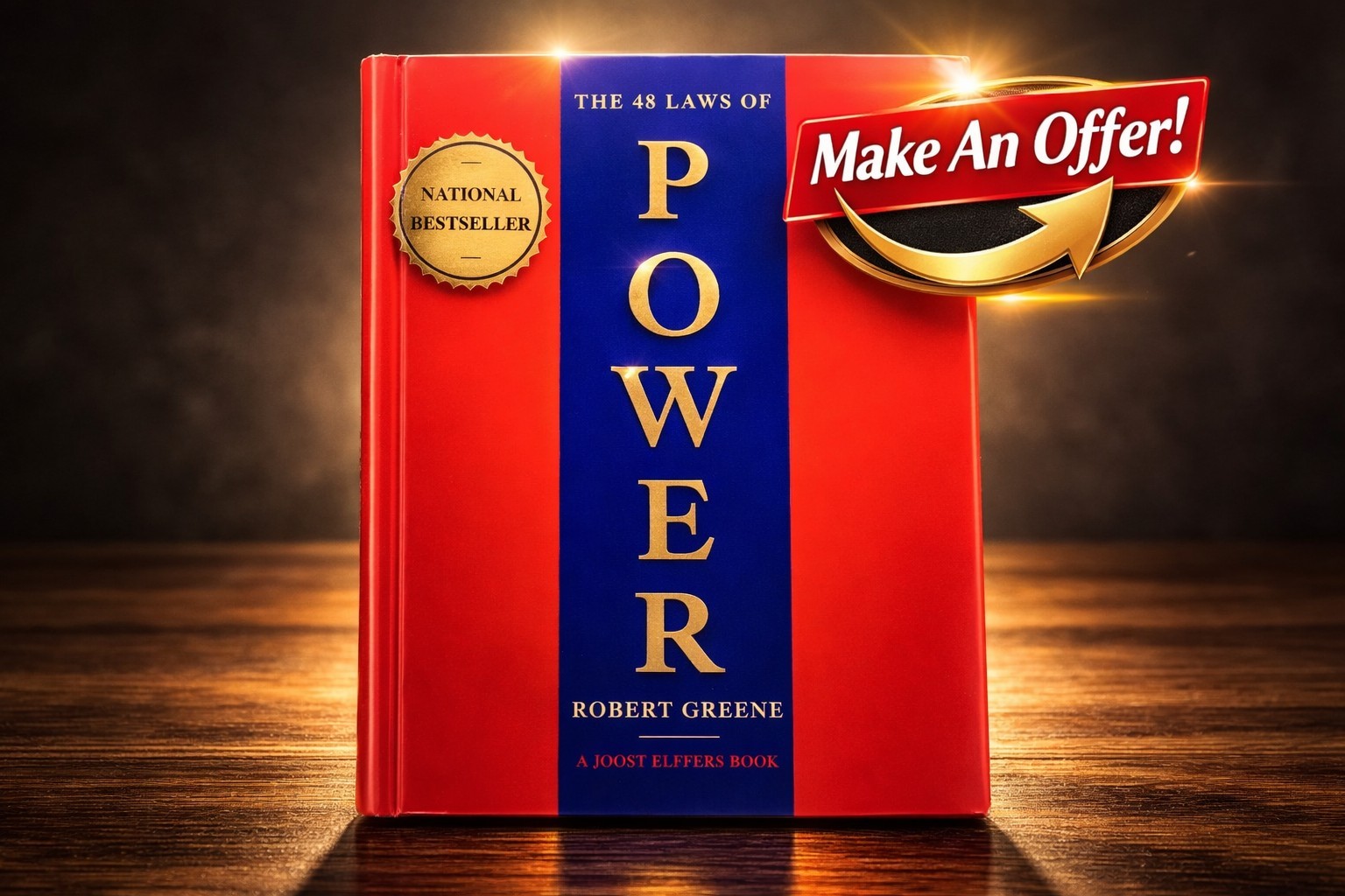 48 Laws of Power Robert Greene HC 1st Ed Later Printing VG