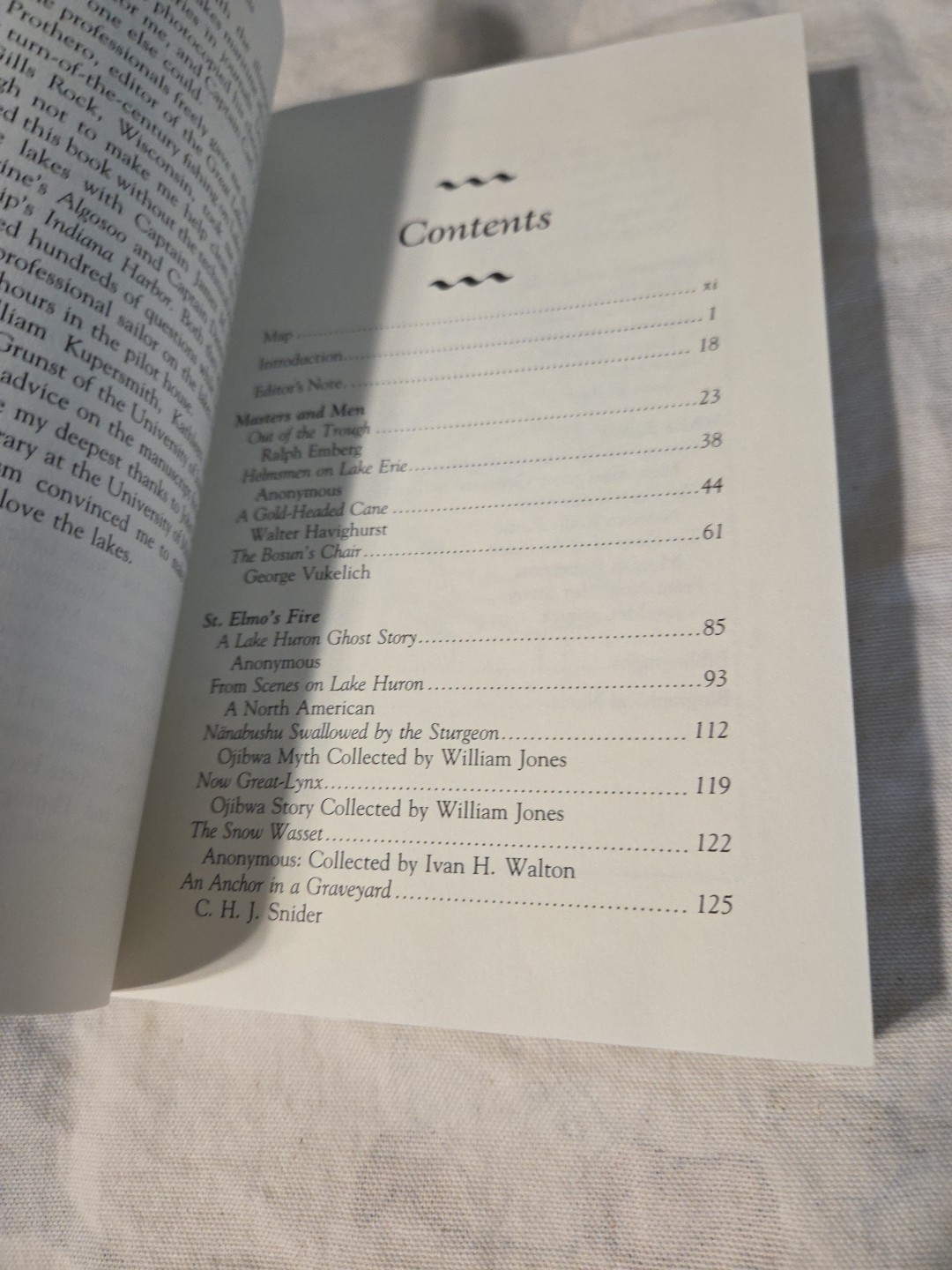 Sweetwater, Storms, And Spirits Sories Of The Great Lakes 1991
