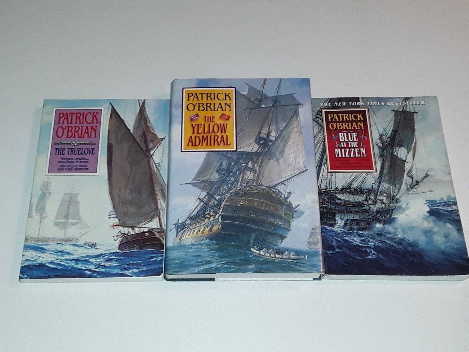 Truelove,Yellow Admiral,Blue at the Mizzen Aubrey/Maturin 3-lot Patrick O’Brian