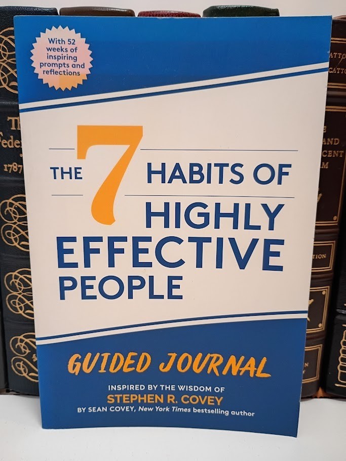 NEW The 7 Habits of Highly Effective People: Guided Journal Stephen Covey New