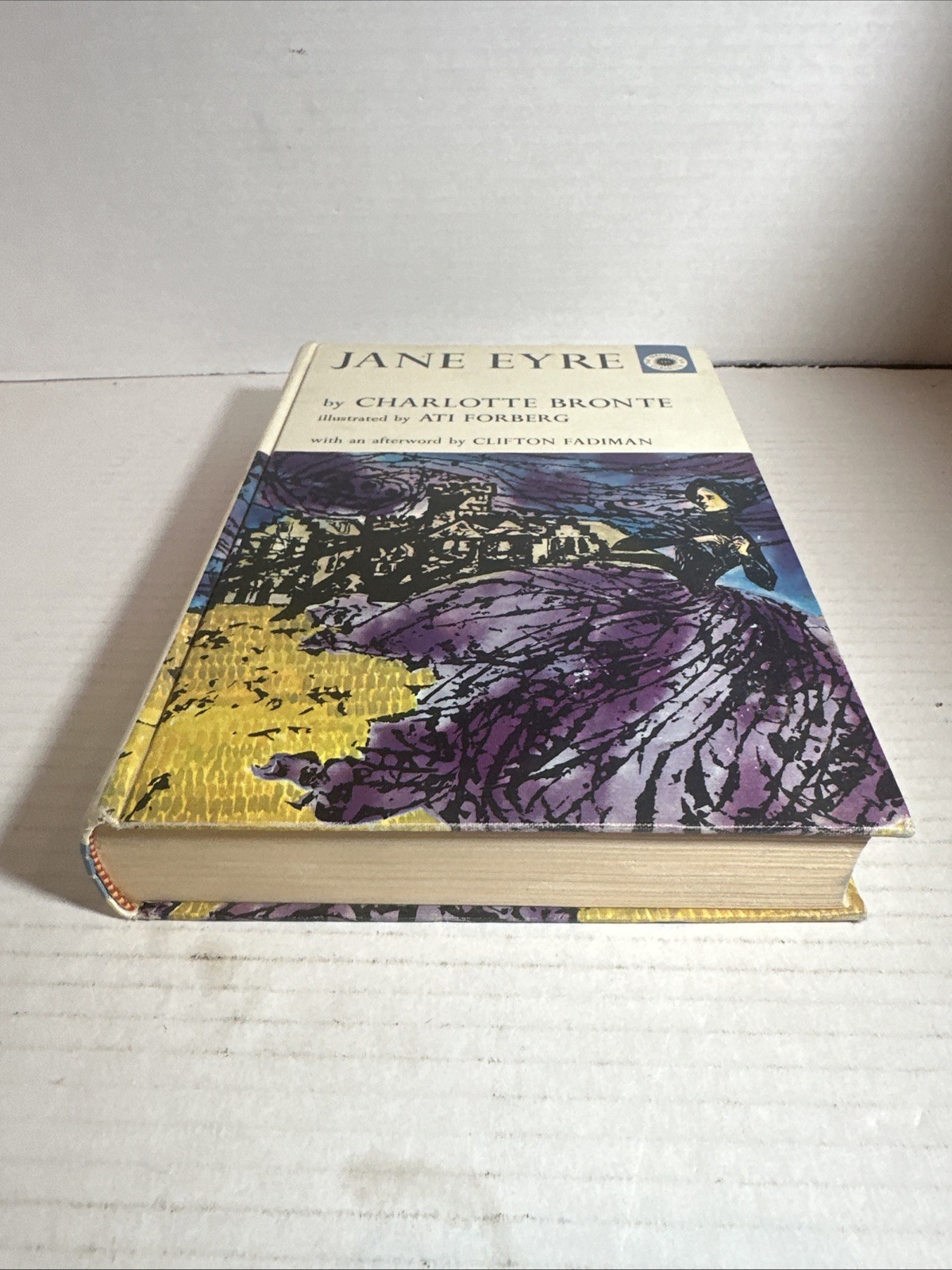 VTG‼ Jane Eyre by Charlotte Bronte 1962 Macmillian Classics First Printing.