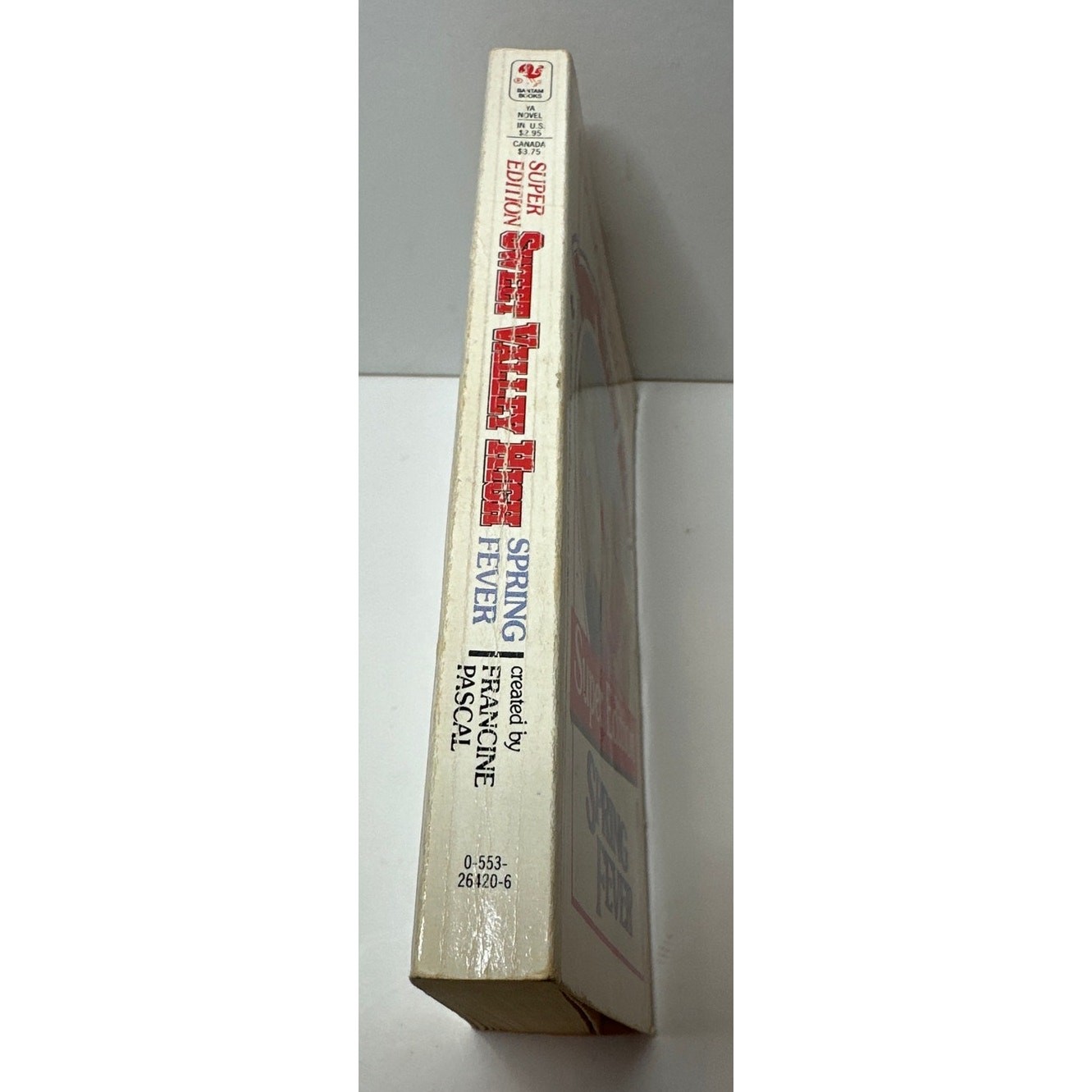 Sweet Valley High Super Edition First Edition First Print Book Spring Fever