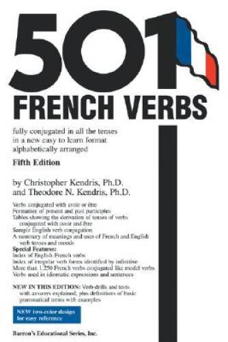 501 French Verbs (Barrons 501 French Verbs) – Paperback – VERY GOOD