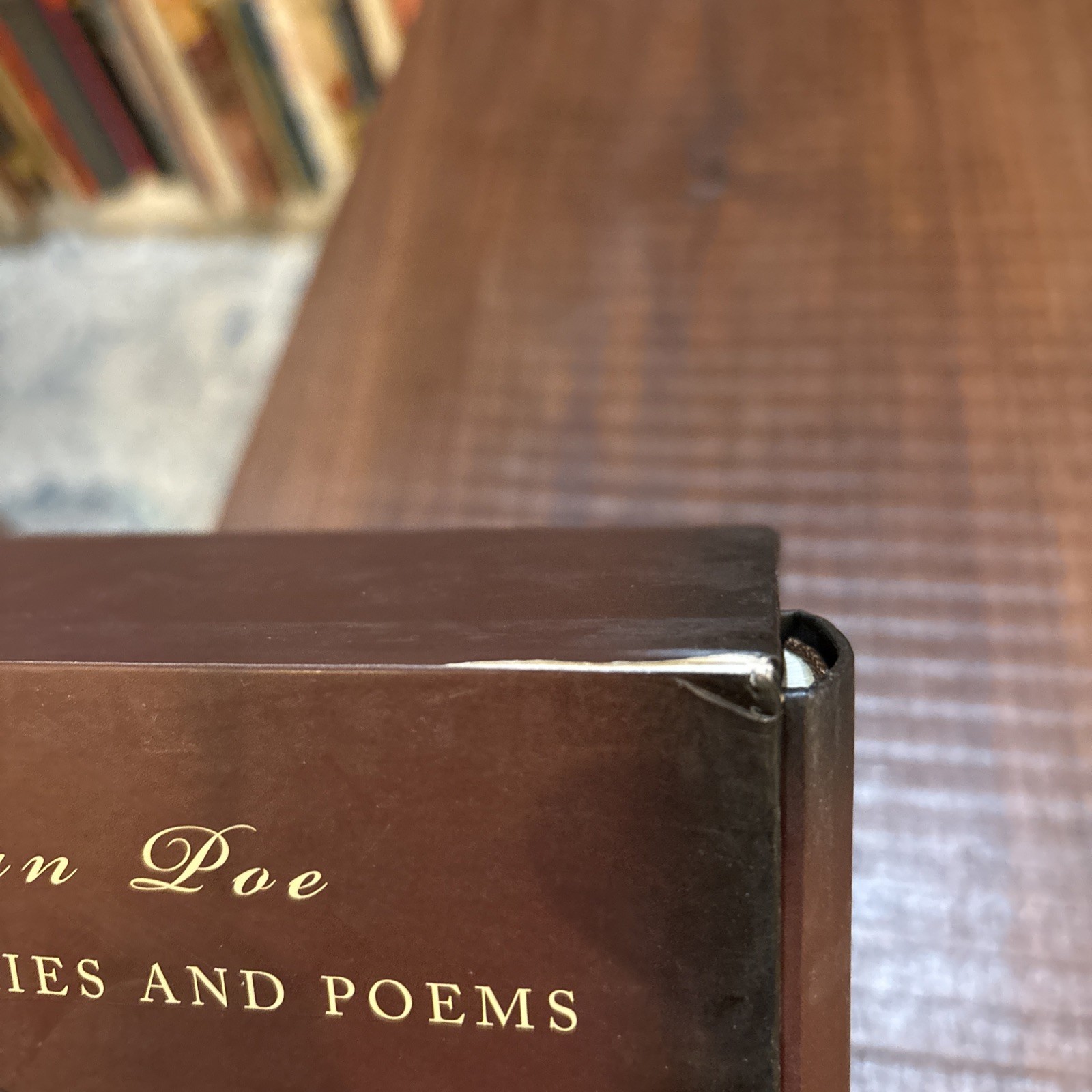 Edgar Allan Poe: The Complete Stories and Poems Tess Press 2 Volume Set Slipcase