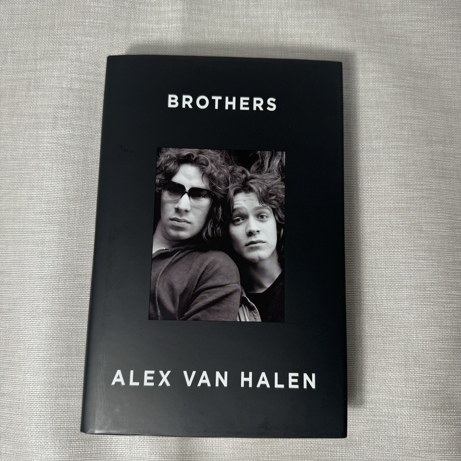 Alex Van Halen SIGNED BOOK Brothers FIRST EDITION Hardcover Ships Fast