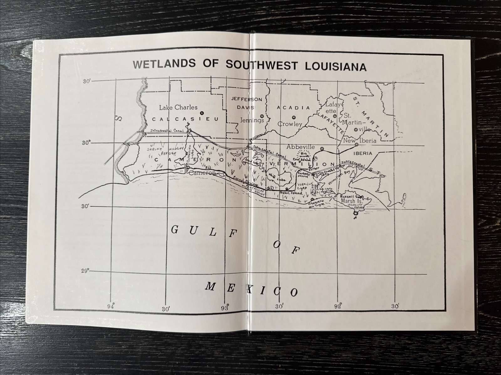 Louisiana Paradise: The Chenieres & Wetlands of SW LA – SIGNED 1988 HC PO-VG++