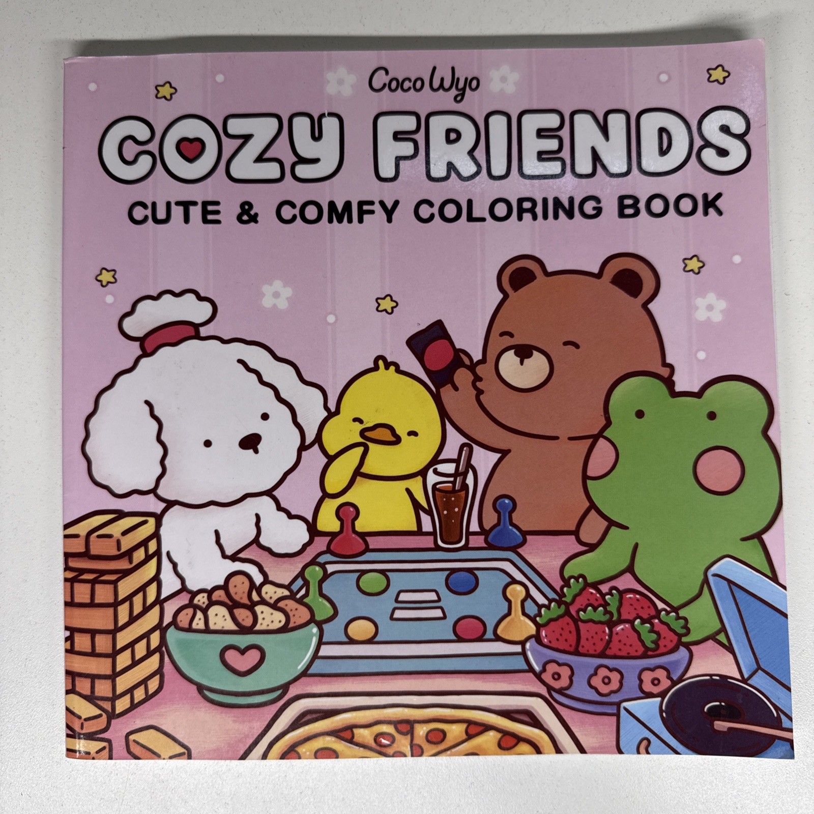 Cozy Friends by Coco Wyo: Cute & Comfy Coloring Book | Paperback