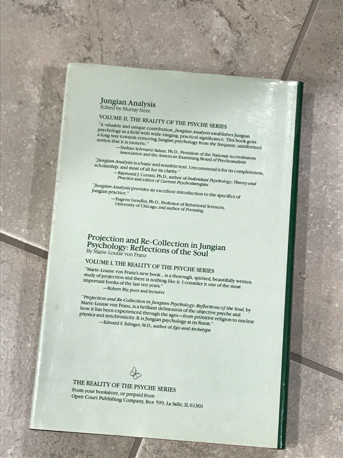 JUNGIAN ANALYSIS By Murray Stein – Hardcover 1982 !!!