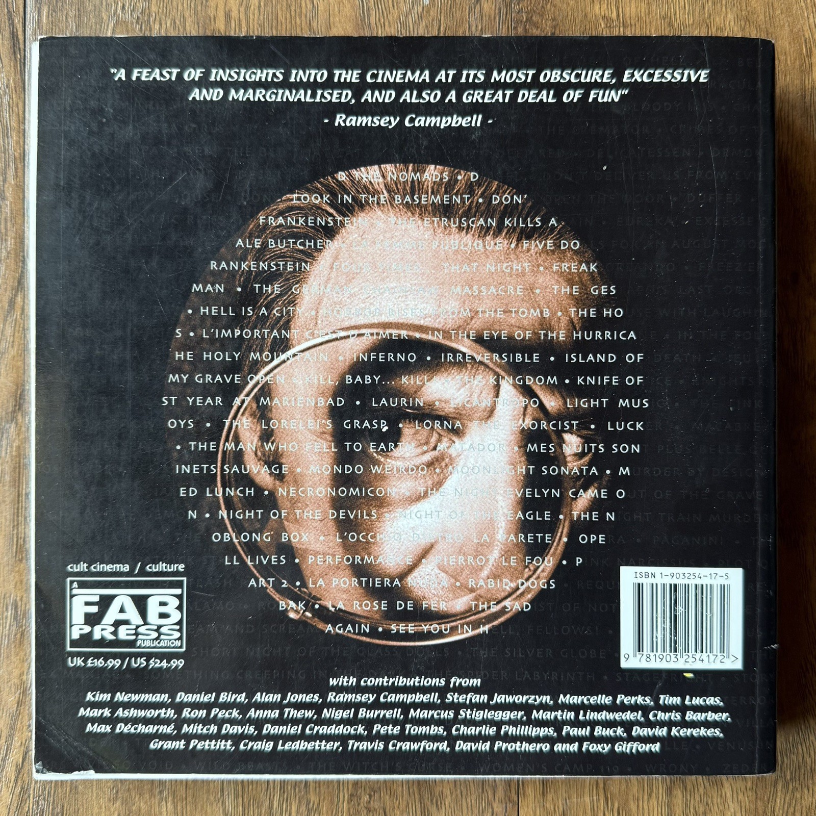 EYEBALL: Compendium (2015, Stephen Thrower, Fab Press) First Edition