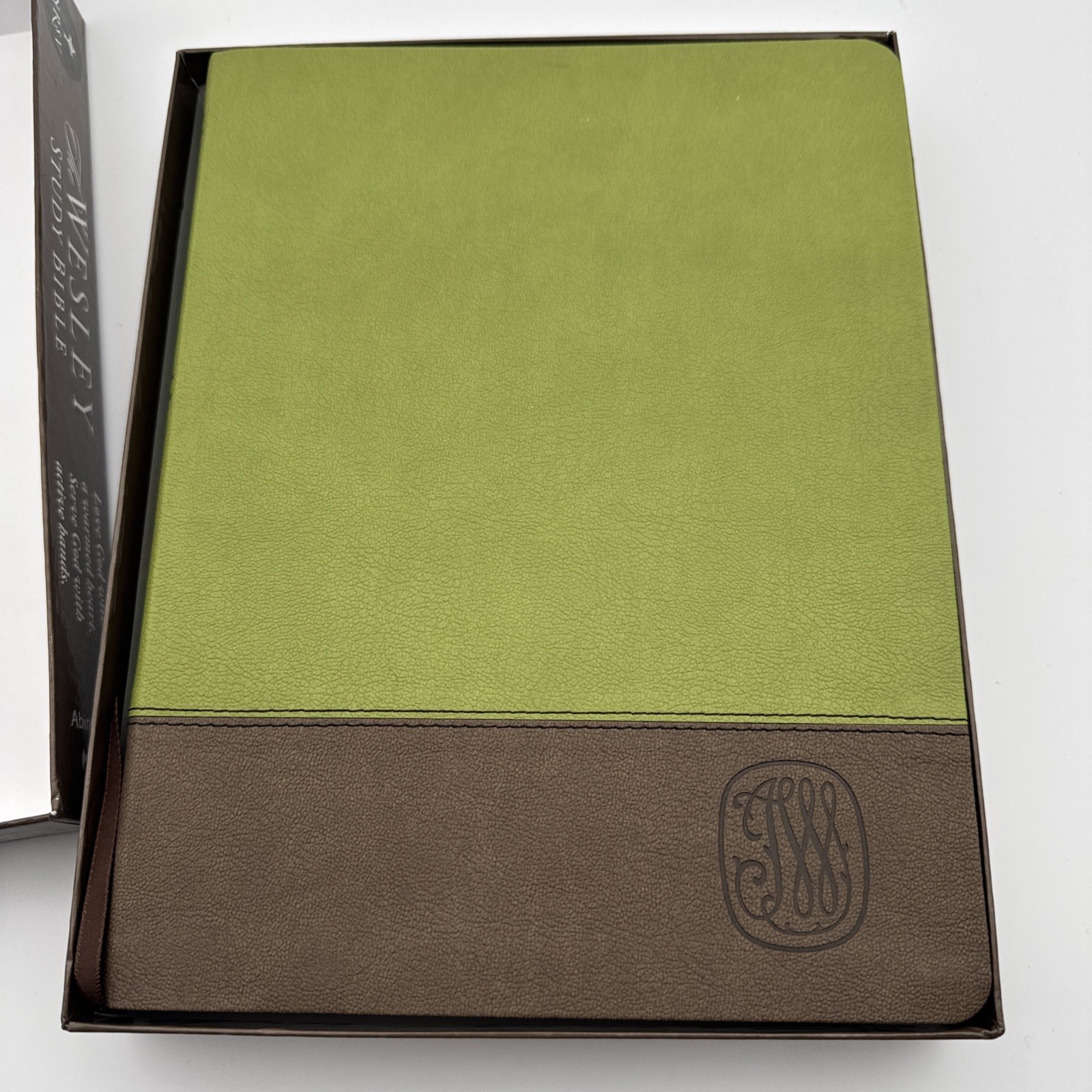NRSV Wesley Study Bible: Sage Thicket Decotone by Joel B.Willimon, Willia Green