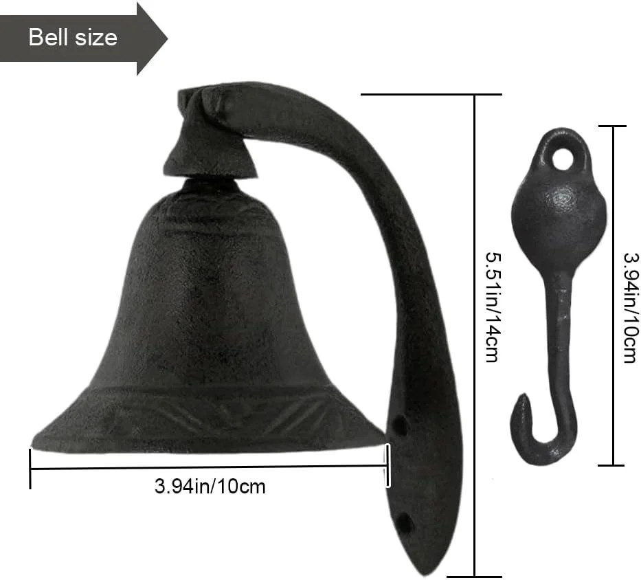 Iron Logan Dinner Bell – Feel The Vibe of Traditional Family Meals and Gathering
