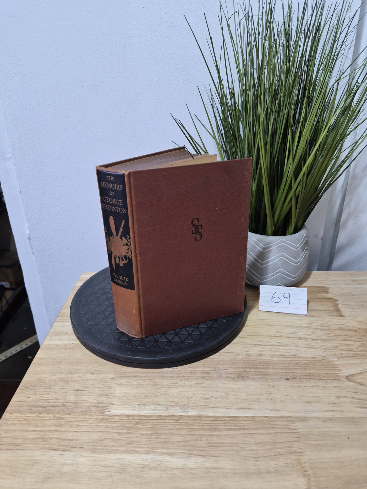 The Memoirs Of George Sherston By Siegfried Sassoon 1937 Hardcover
