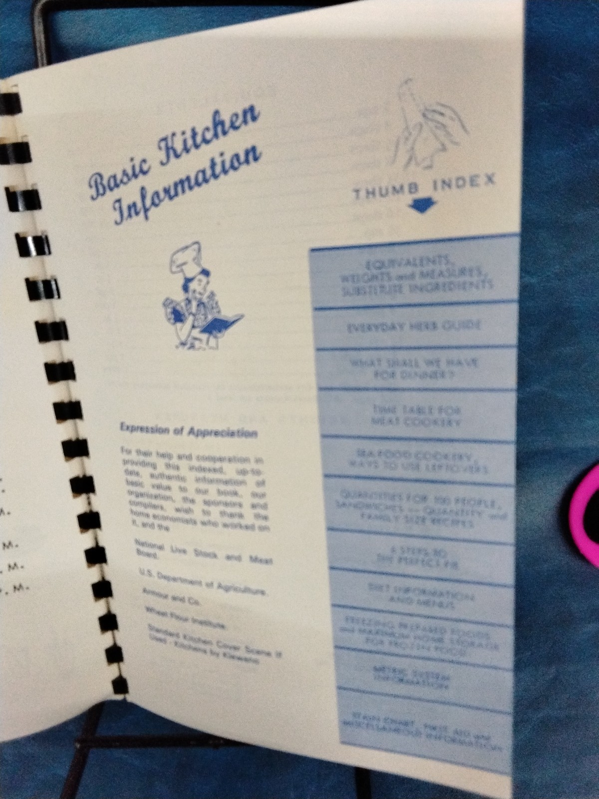 Vintage Emmanuel United Methodist Church Cookbook Scaggsville, Maryland