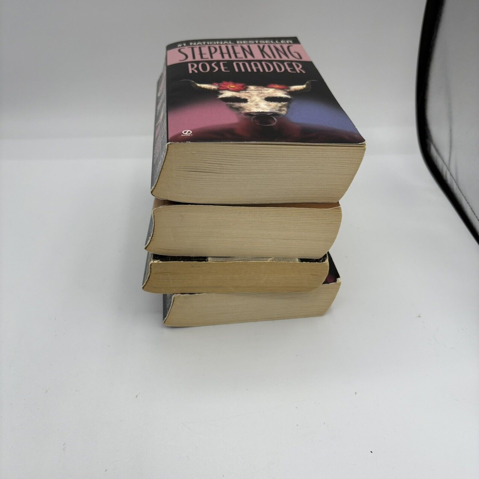 Stephen King Paperback Lot of 4 Horror Rose Madder Night Shift Delores Green E4