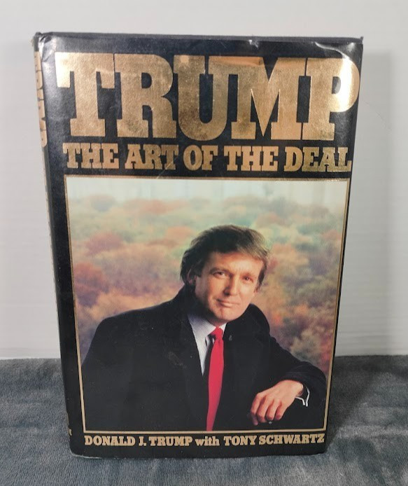 Vintage TRUMP The Art Of The Deal Donald J. Trump W/ T. Schwartz HC DJ 1987