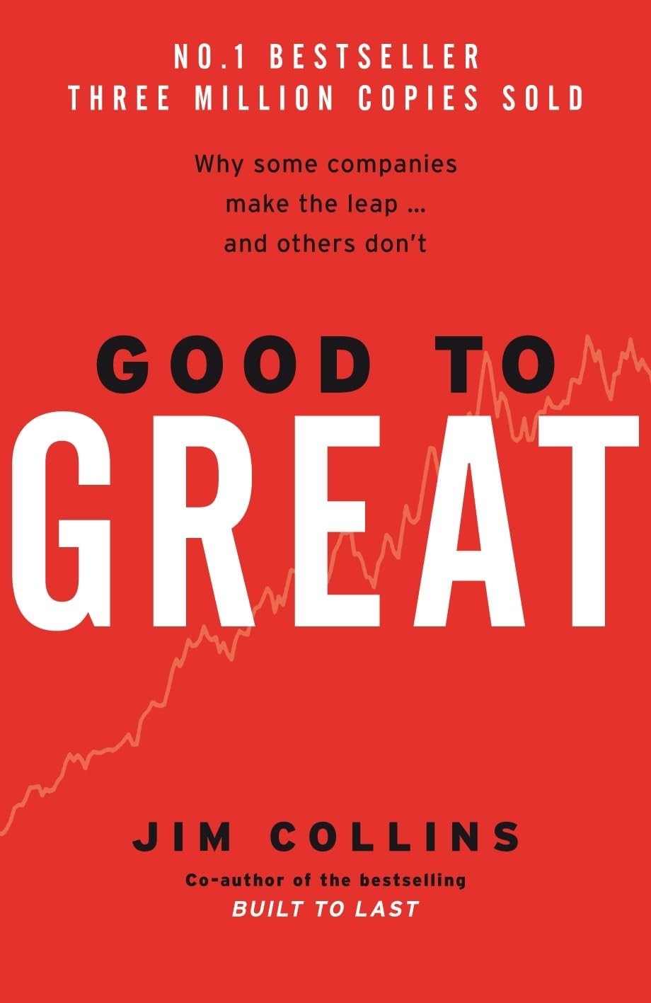 Good to Great: by Jim Collins paperback….