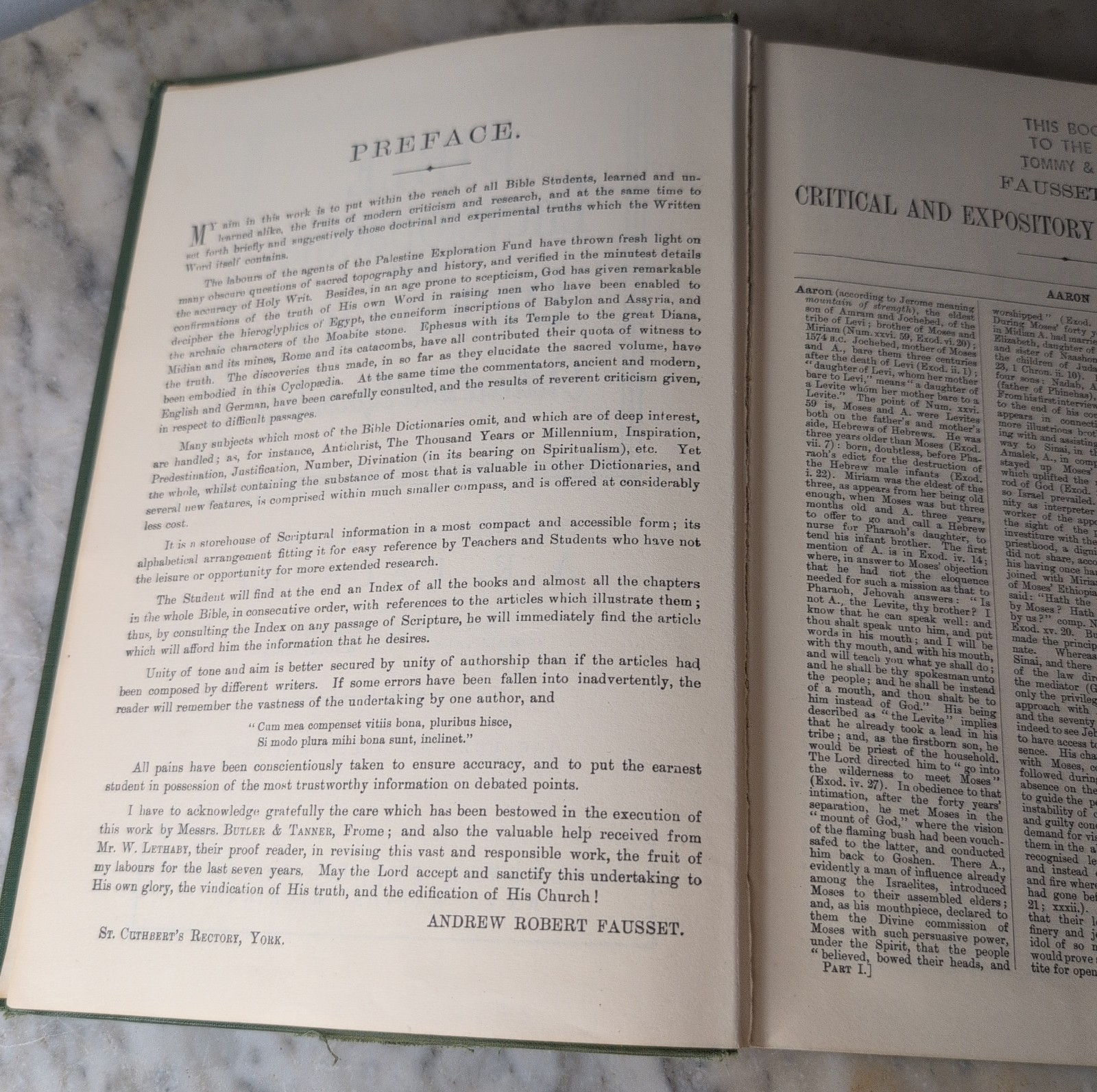 Zondervan Bible Encyclopedia Dictionary Critical Expository USA Fausset Vintage