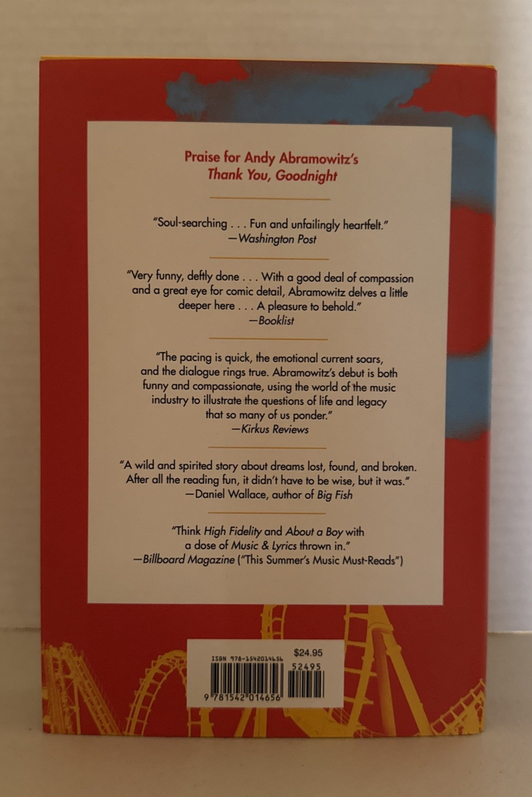 “A Beginner’s Guide to Free Fall” by Andy Abramowitz (Hardcover)