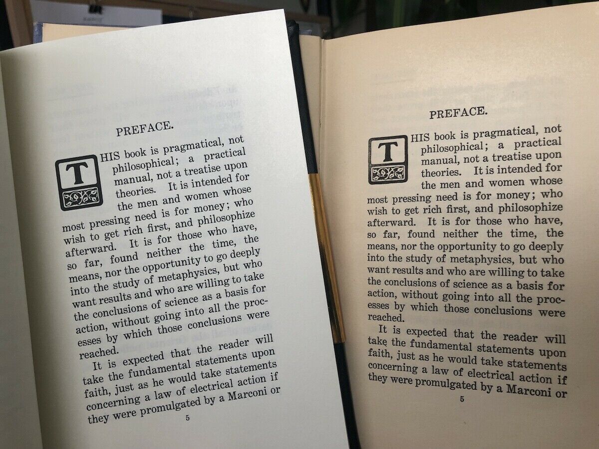 The Science of Getting Rich: Original Retro First Edition – Wallace D. Wattles