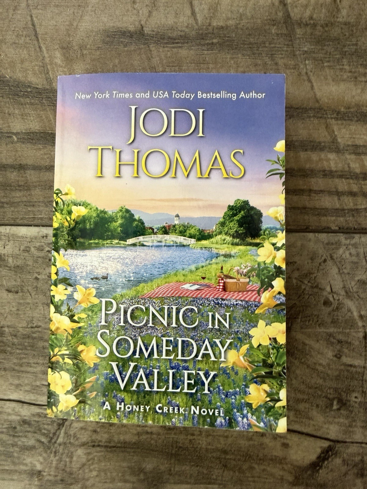 PICNIC IN SOMEDAY VALLEY: A HEARTWARMING TEXAS LOVE STORY By Jodi Thomas **NEW**