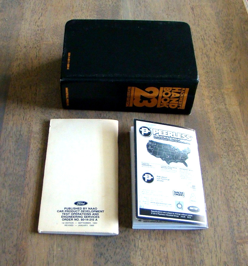 Machinery’s Handbook 23rd Revised Edition Lot-Ford GD&T-Chain Sling Manual Guide