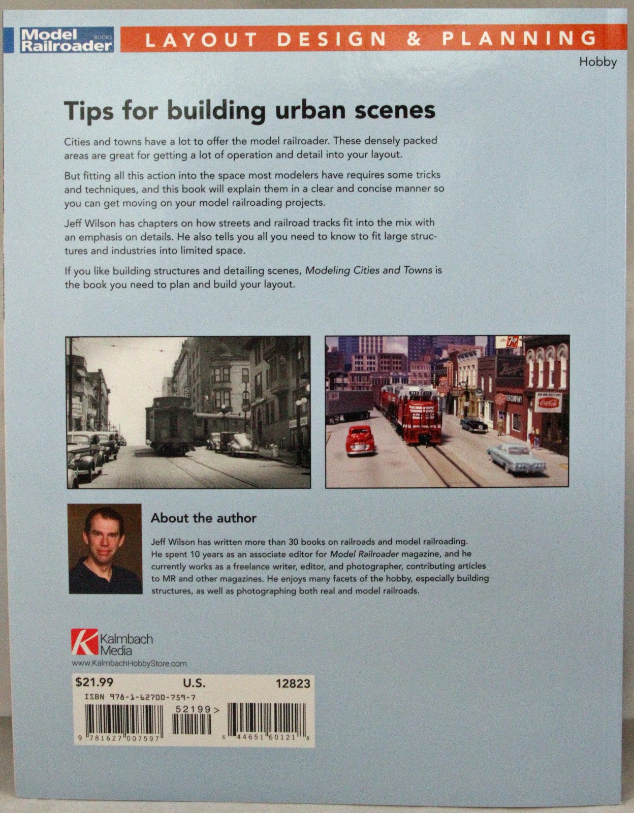 Model Railroader – Modeling Cities & Towns – Jeff Wilson – Softcover