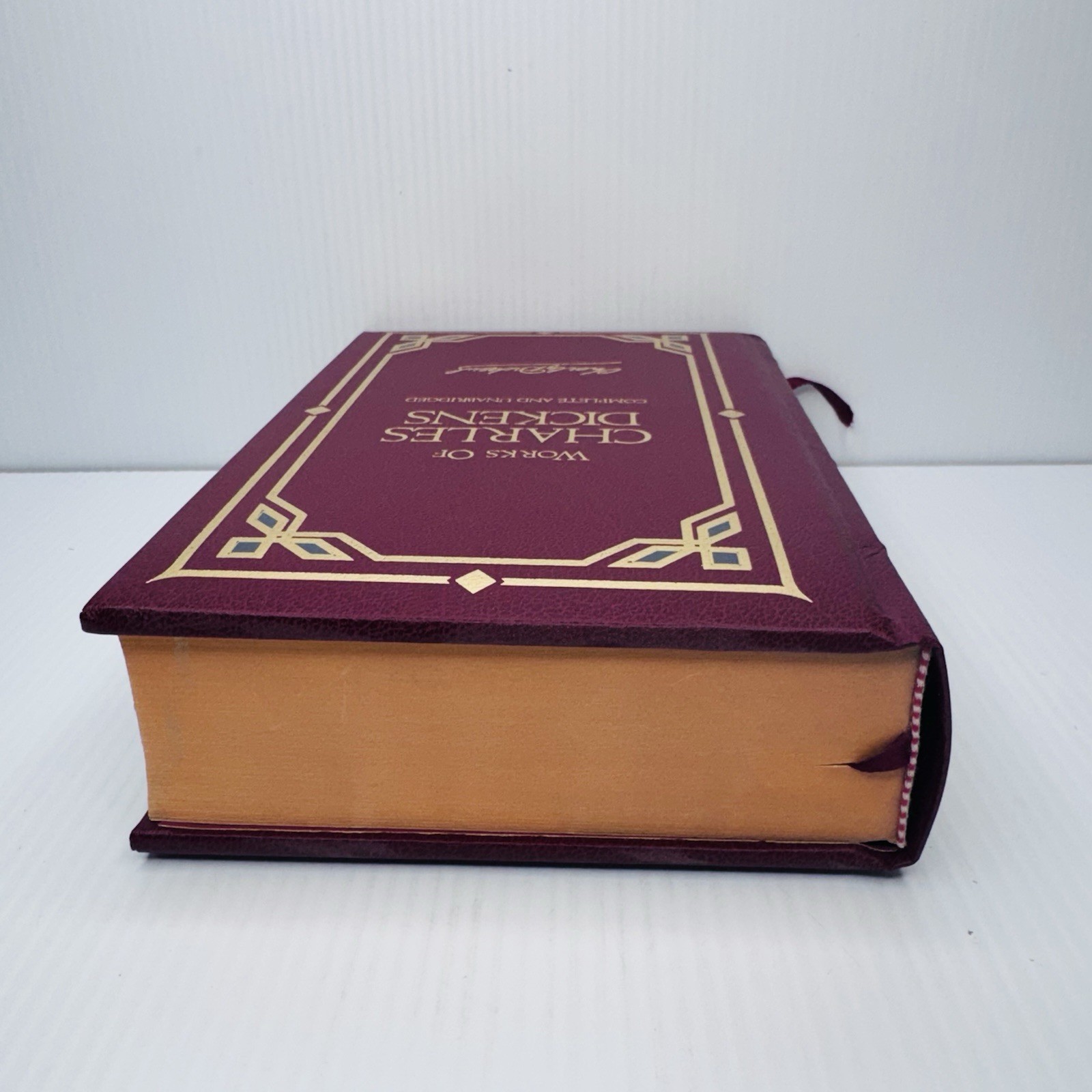 Works of Charles Dickens Hardcover Complete Unabridged Illustrated Gramercy