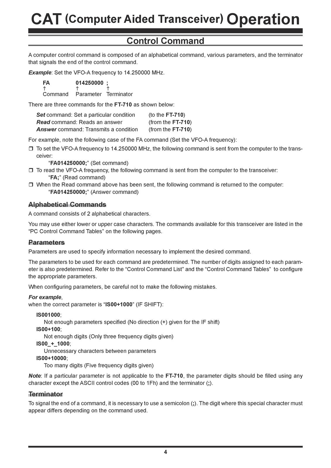 YAESU FT-710 CAT Operation Reference Manual – TOUGH WIRE BIND – TOUGH COVERS