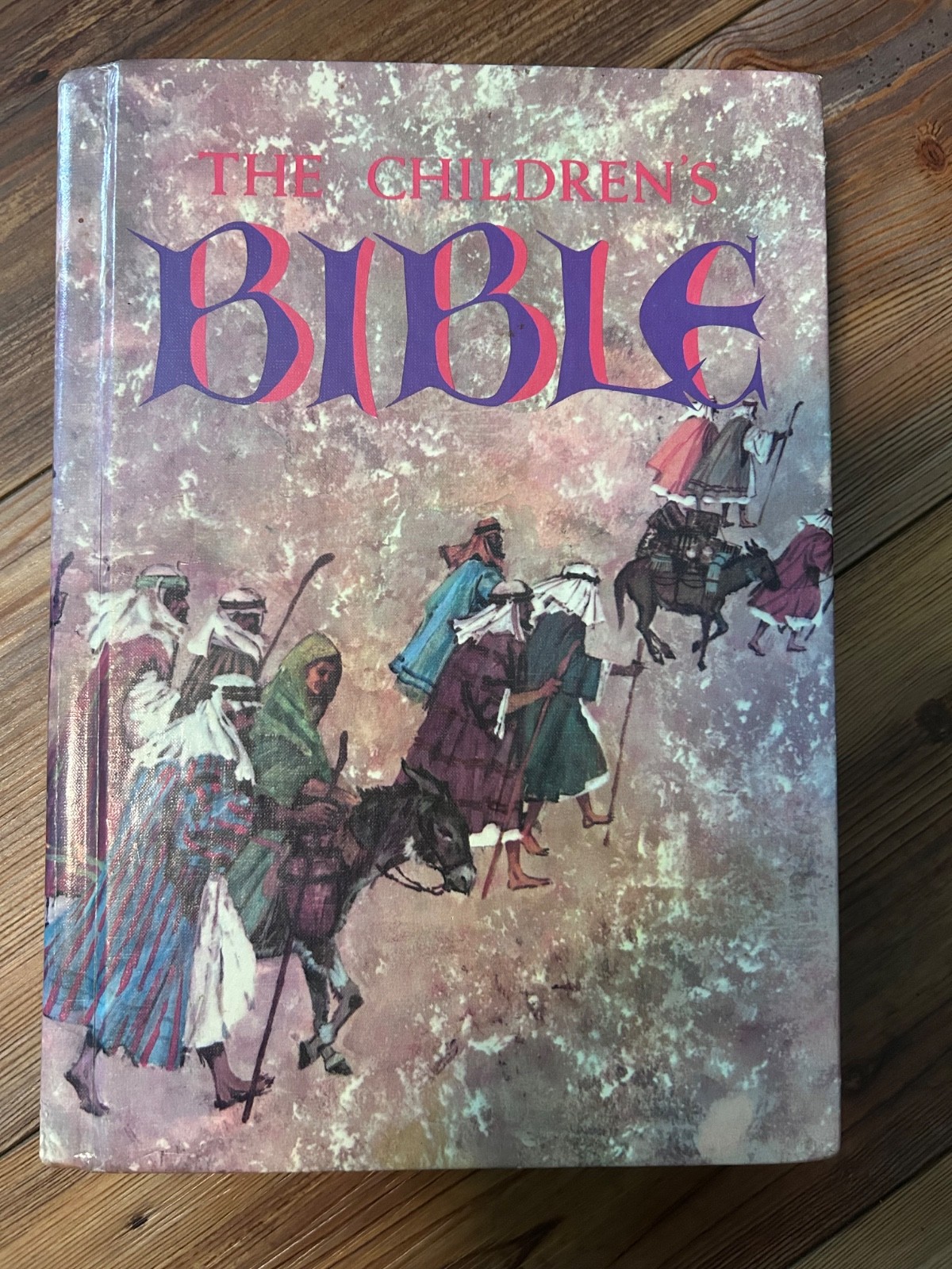1965 The Children’s Bible Golden Press Illustrated Stories Hardcover Vintage