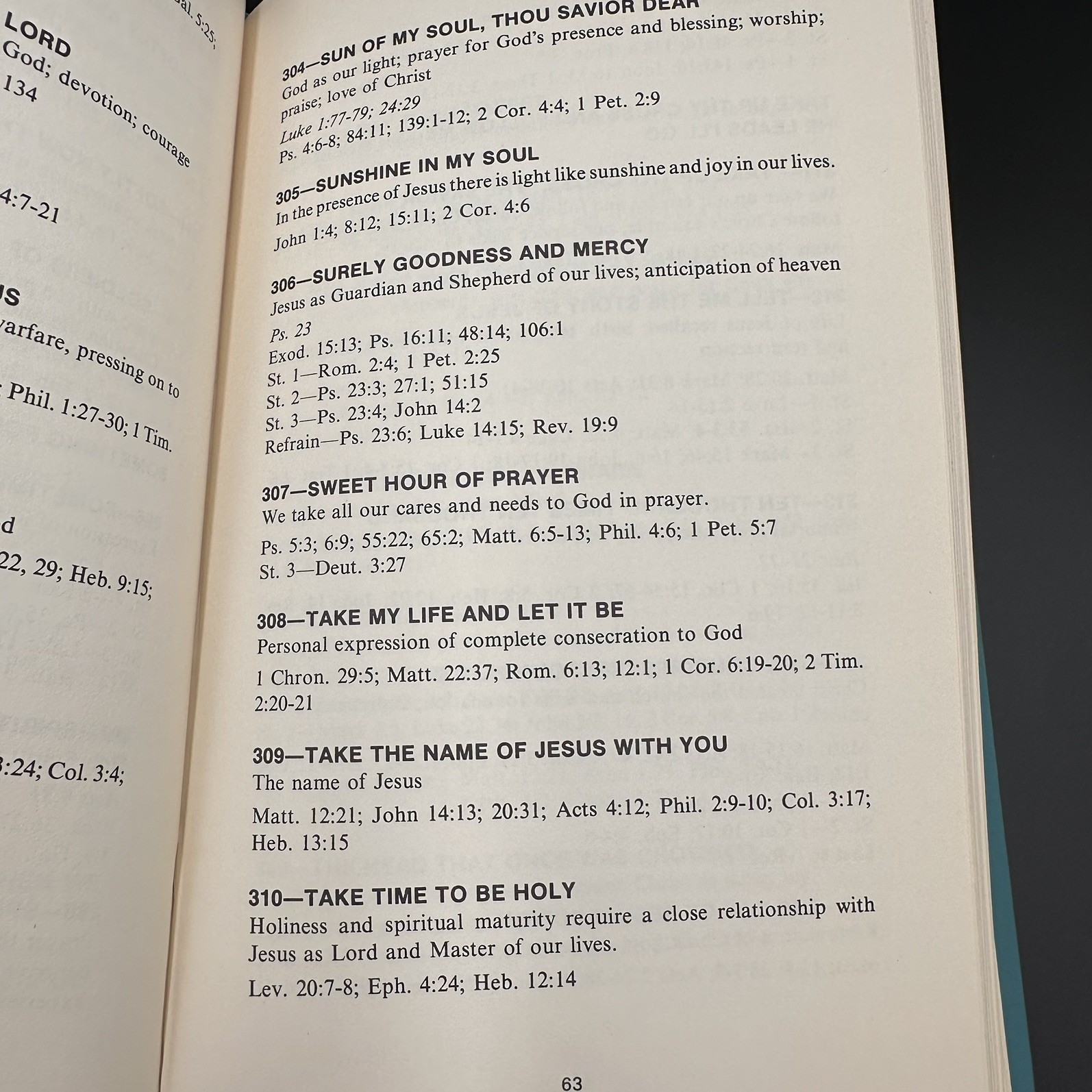 Hymn and Scripture Selection Guide by Donald A. Spencer 1977, Music Ministry