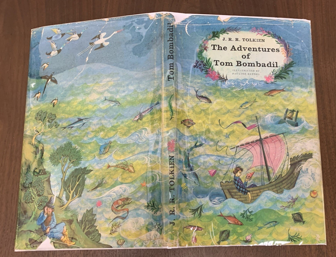 J.R.R Tolkien The Adventures of Tom Bombadil 1974 1st/8th HC/DJ Pauline Baynes
