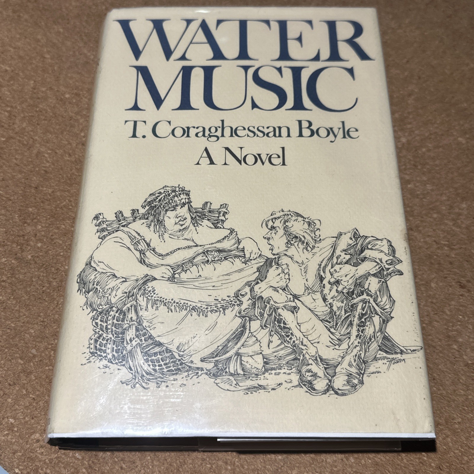 Water Music by T. C. Boyle HC- 1st Print w/Protective Cover First Novel