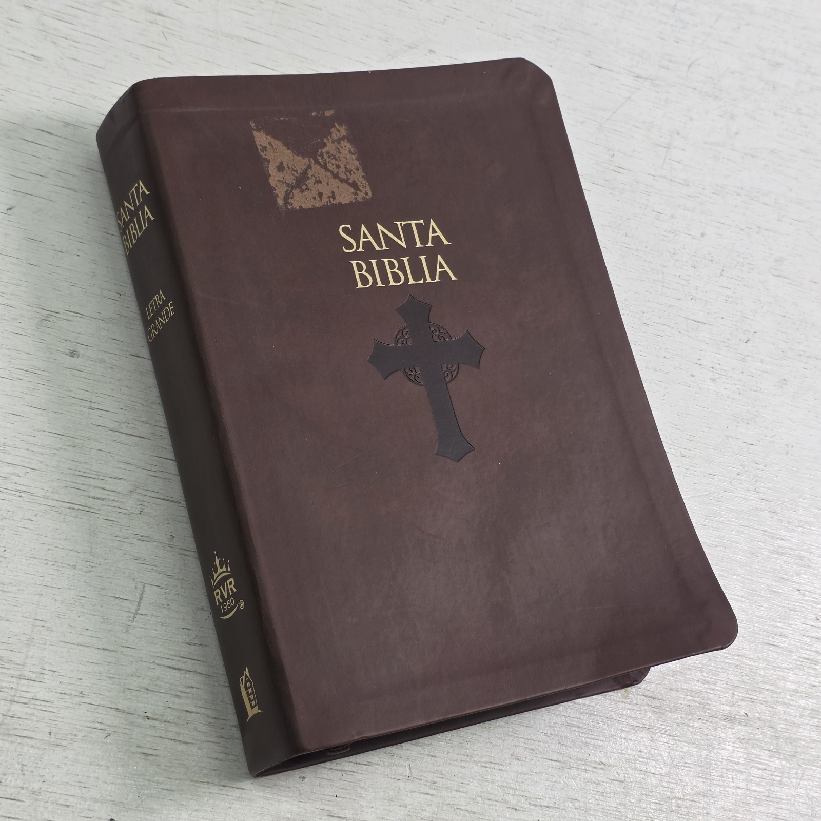 Santa Biblia Letra Grande RVR 1960 Reina Valera Spanish Bible 2006 Faux Leather