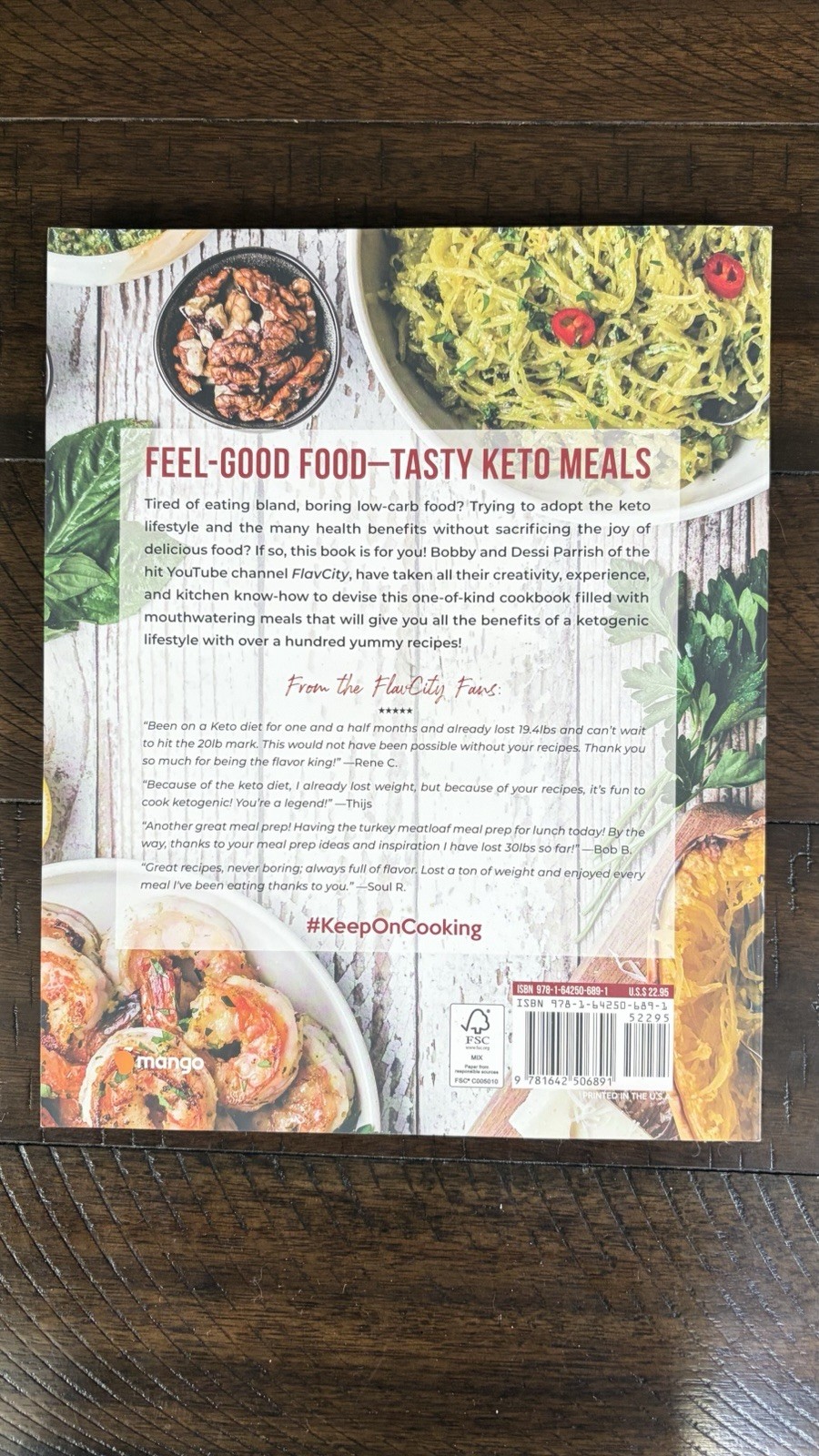Flavcity Ser.: Keto Meal Prep by Parrish PB Mango Media 2021 Low Carb Recipes