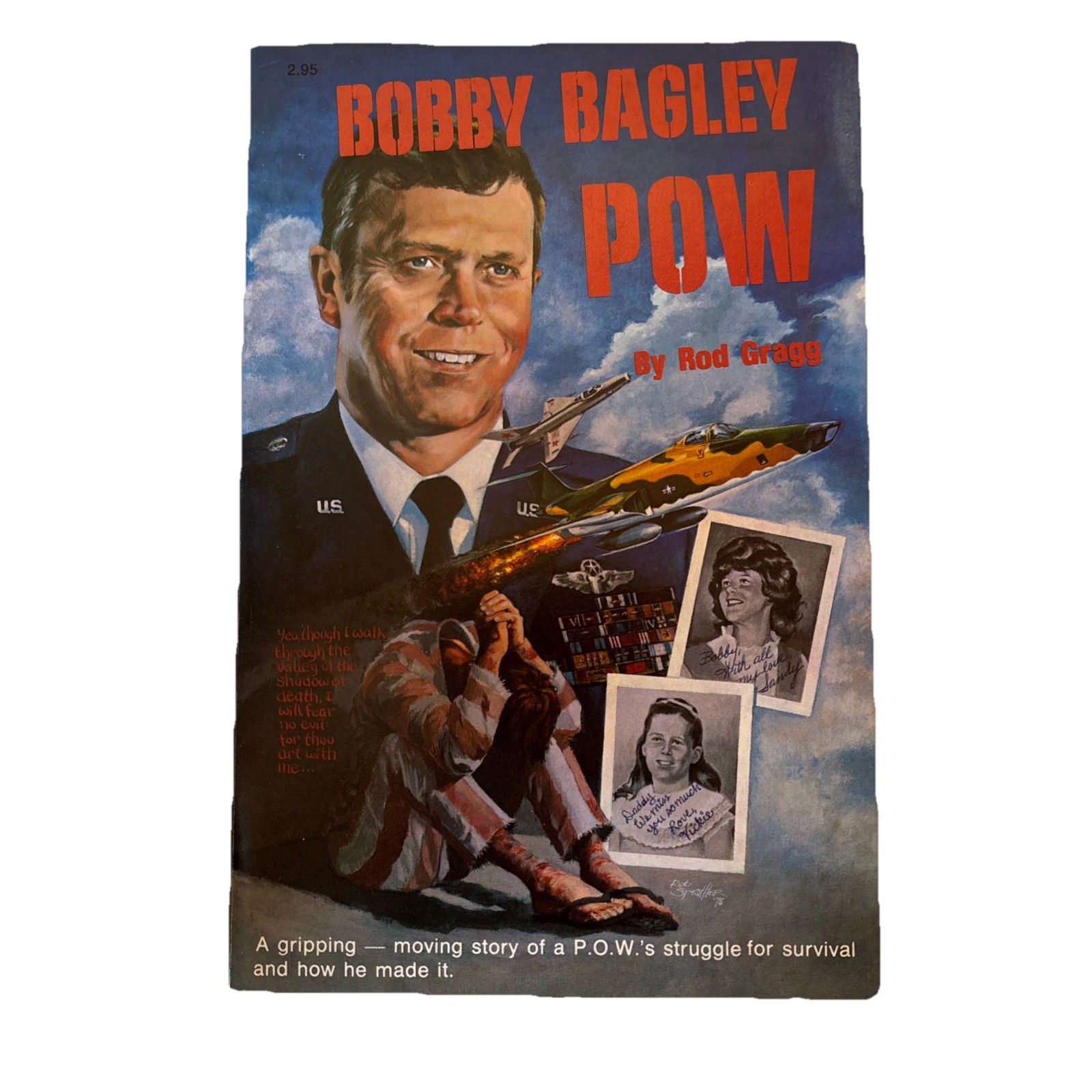 Bobby Bagley POW by Rod Gragg Signed by Author Paperback