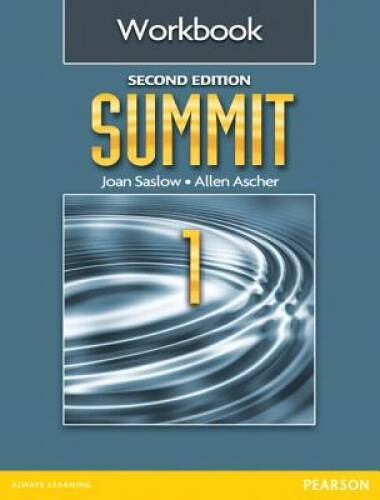 Summit 1 Workbook – Paperback By Saslow, Joan – GOOD