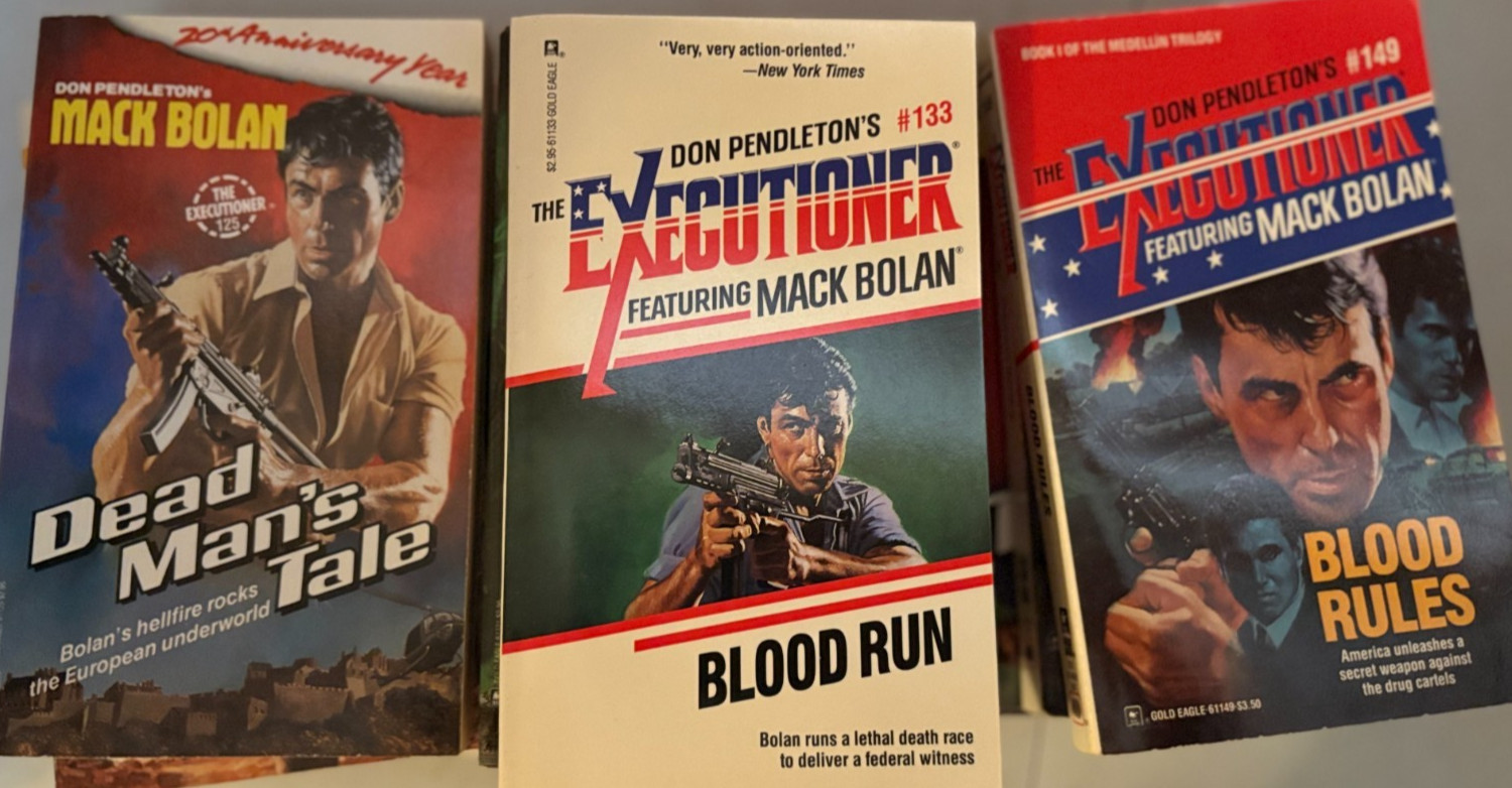 The Executioner Mack Bolan Don Pendelton – Choose Your Book – Popular paperback