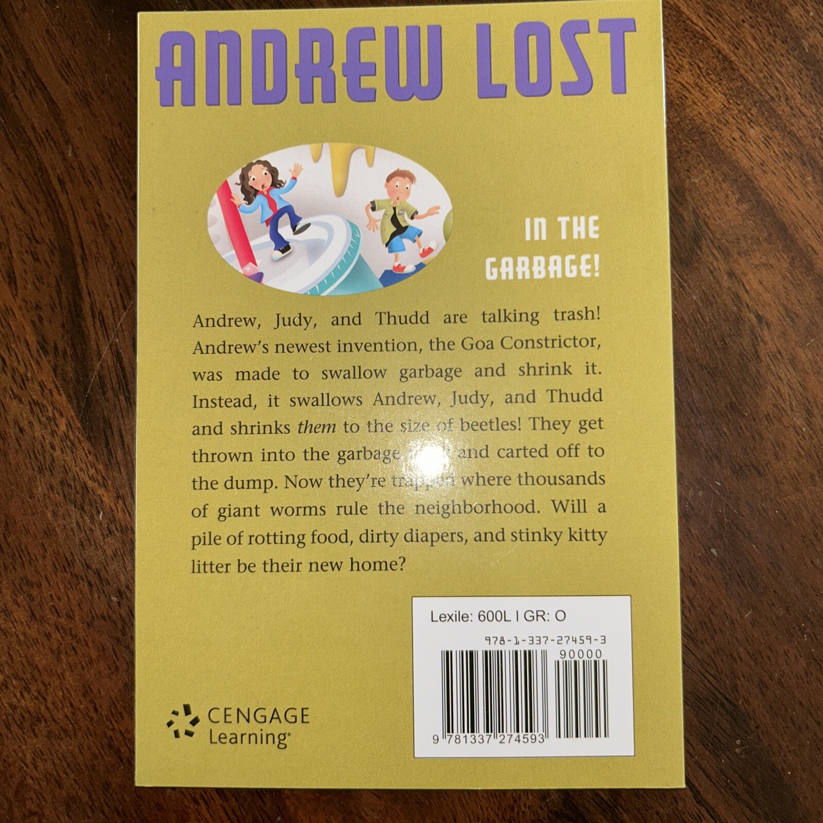 Andrew Lost #13: In the Garbage – PBCK, JC Greenburg