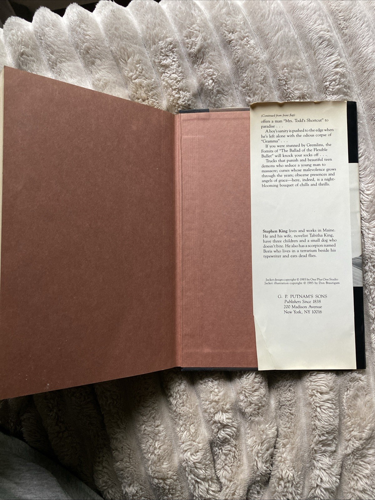 Skeleton Crew by Stephen King 1985 Hardcover First Edition 1st Printing